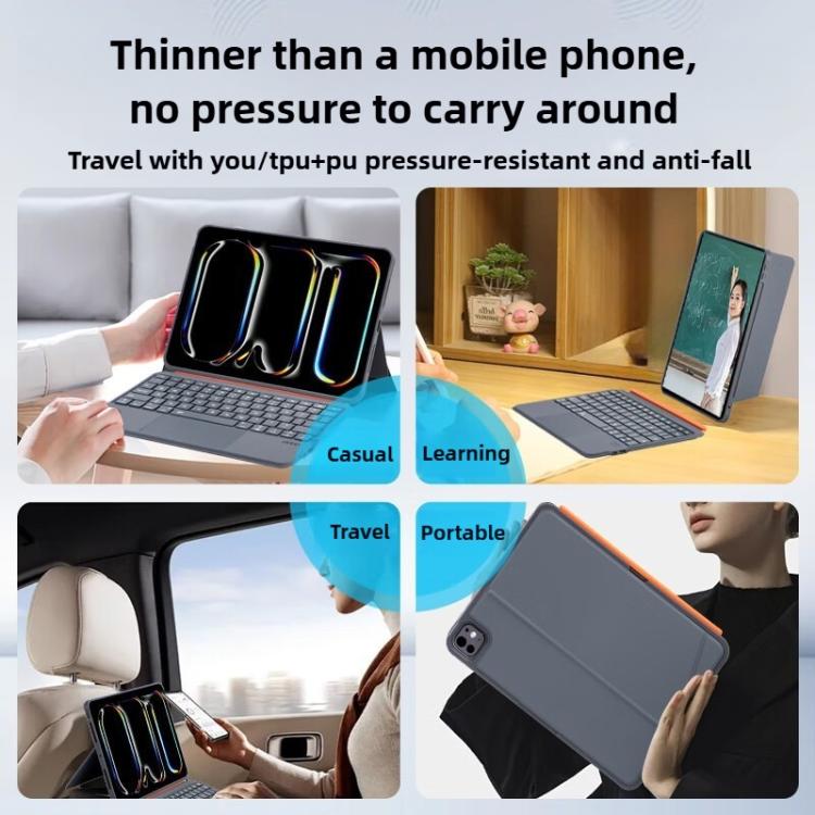 For iPad Air 11 2024 Magnetic Split Wonderful Control Keyboard Tablet Case - For iPad Air by buy2fix | Online Shopping UK | buy2fix