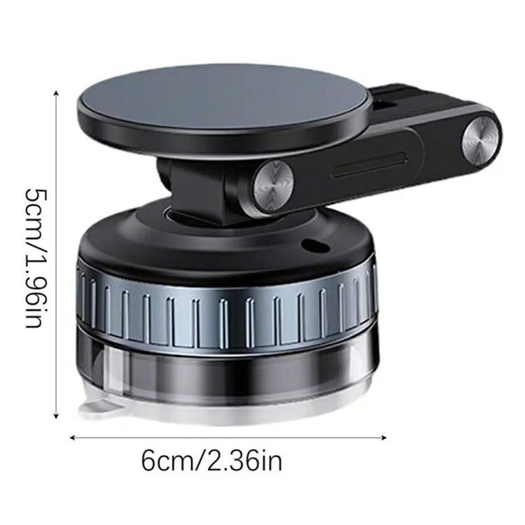 X51 Foldable Magnetic Cellphone Holder Car Dashboard Suction Cup Navigation Phone Holder(Black) - Universal Car Holders by buy2fix | Online Shopping UK | buy2fix