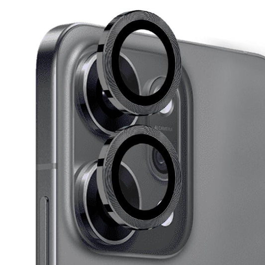 For OPPO Reno14 Global NORTHJO Camera Lens Protector CD Metal Ring Tempered Glass Film(Black) - OPPO Tempered Glass by NORTHJO | Online Shopping UK | buy2fix