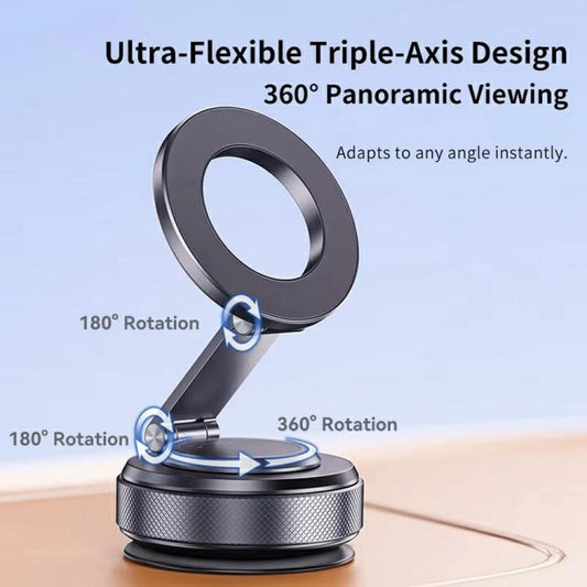 X69 Dashboard Windshield Suction Cup Base 360 Degree Rotation Magnetic Car Phone Holder - Universal Car Holders by buy2fix | Online Shopping UK | buy2fix