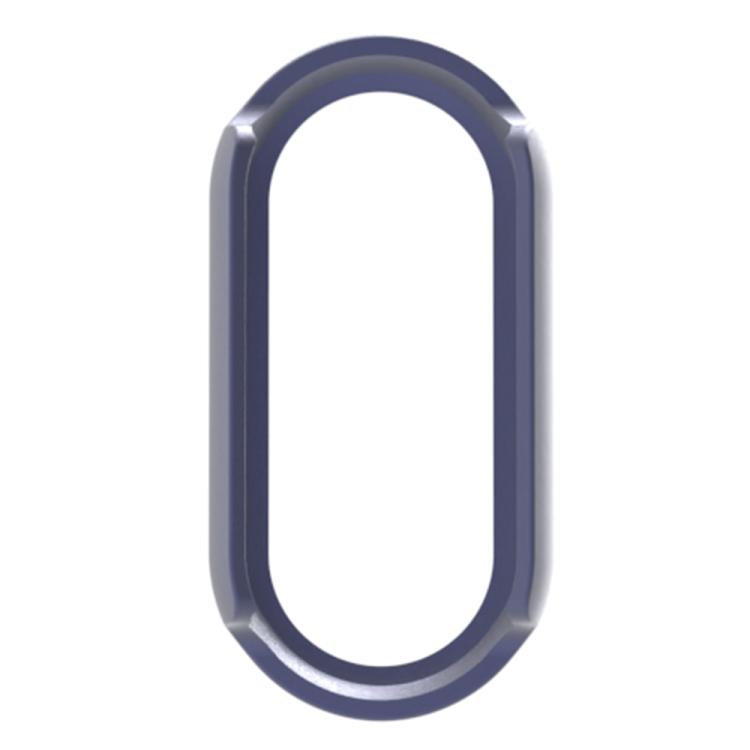 For Xiaomi Smart Band 9 / 9 NFC Half Coverage Hollow PC Watch Protective Cover(Midnight Blue) - Watch Cases by buy2fix | Online Shopping UK | buy2fix