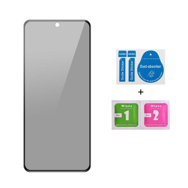 For Honor X7c 4G JUNSUNMAY 25pcs Silk Print Full Coverage Privacy Tempered Glass Film - Honor Tempered Glass by JUNSUNMAY | Online Shopping UK | buy2fix
