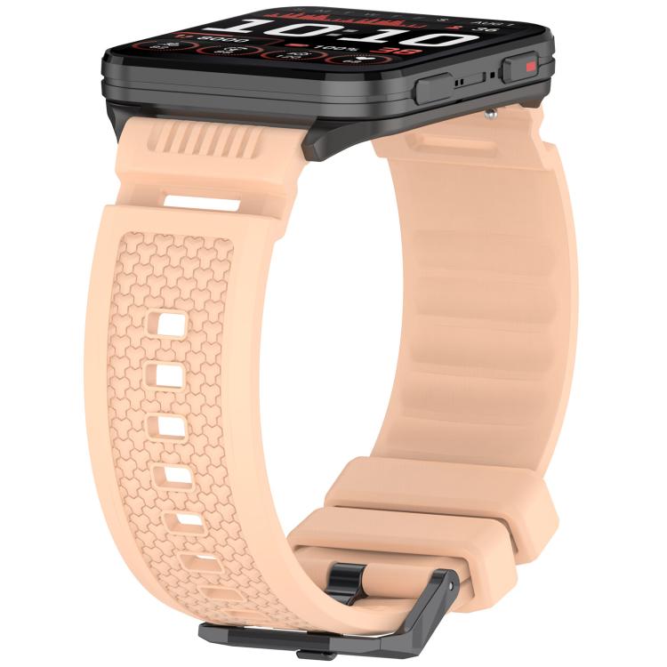 For Garmin Venu X1 Armor Silicone Watch Band(Pink) - Watch Bands by buy2fix | Online Shopping UK | buy2fix
