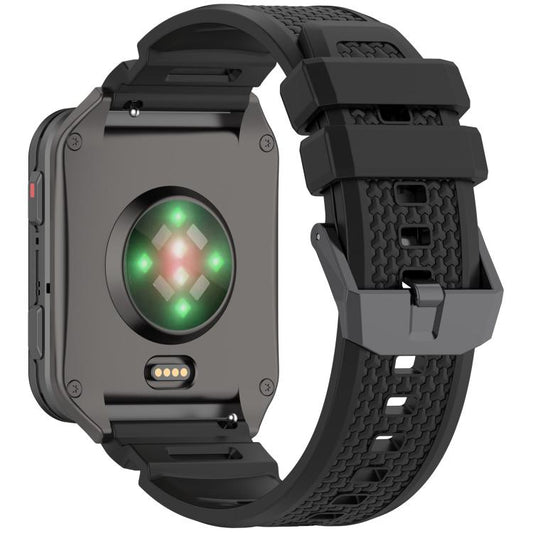 For Garmin Venu X1 Armor Silicone Watch Band(Black) - Watch Bands by buy2fix | Online Shopping UK | buy2fix