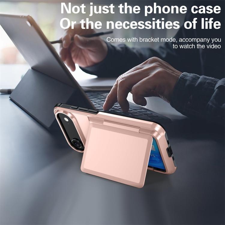 For iPhone Air Kalebol Flip Card Wallet Holder Shockproof Phone Case(Red) - iPhone Air Cases by Kalebol | Online Shopping UK | buy2fix