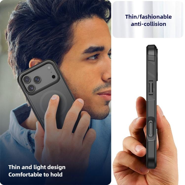 For iPhone 17 Pro Max Kalebol 2 in 1 Matte MagSafe Shockproof Phone Case - iPhone 17 Pro Max Cases by Kalebol | Online Shopping UK | buy2fix