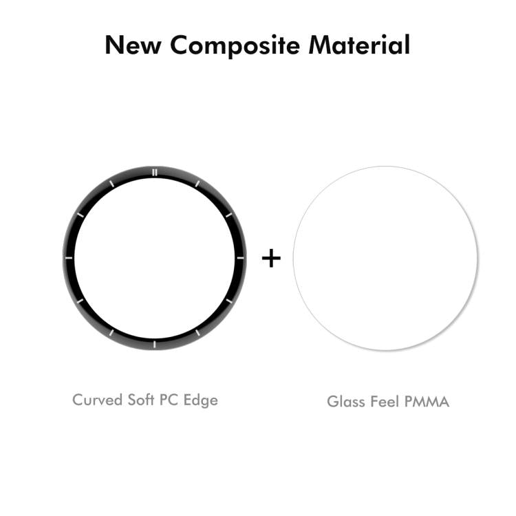 For OnePlus Watch 3 43mm ENKAY 3D Full Coverage Soft PC Edge PMMA HD Screen Protector Film - Screen Protector by ENKAY | Online Shopping UK | buy2fix