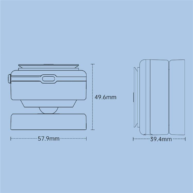 X95 Car Dashboard Windshield Navigation Bracket Magnetic Vacuum Suction Cup Phone Mount - Universal Car Holders by buy2fix | Online Shopping UK | buy2fix