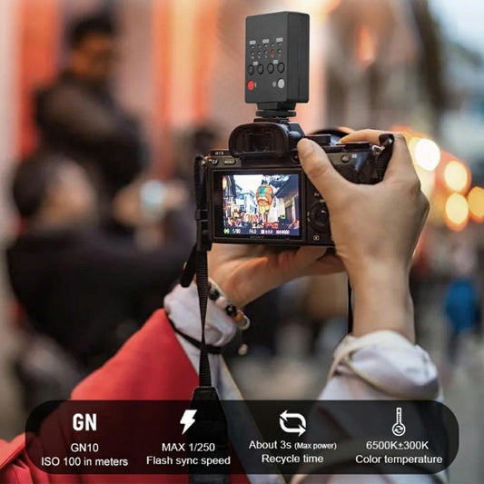 FL15 Camera External Photography Mini Flash Light Professional Portable Hot Shoe LED Light - by buy2fix | Online Shopping UK | buy2fix