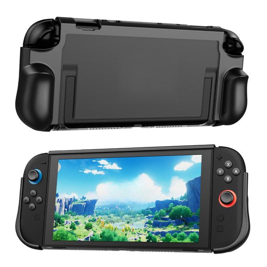 For Nintendo Switch 2 Game Machine Shockproof TPU+PC Protective Case(Gray) - Cases by buy2fix | Online Shopping UK | buy2fix