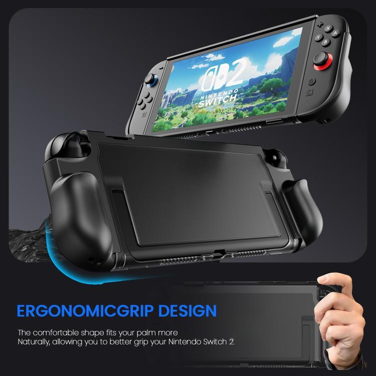 For Nintendo Switch 2 Game Machine Shockproof TPU+PC Protective Case(Pink) - Cases by buy2fix | Online Shopping UK | buy2fix