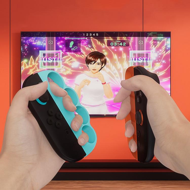 For Nintendo Switch 2 Left And Right Handle Boxing Game Grip Set(Black) - Gamepads by buy2fix | Online Shopping UK | buy2fix