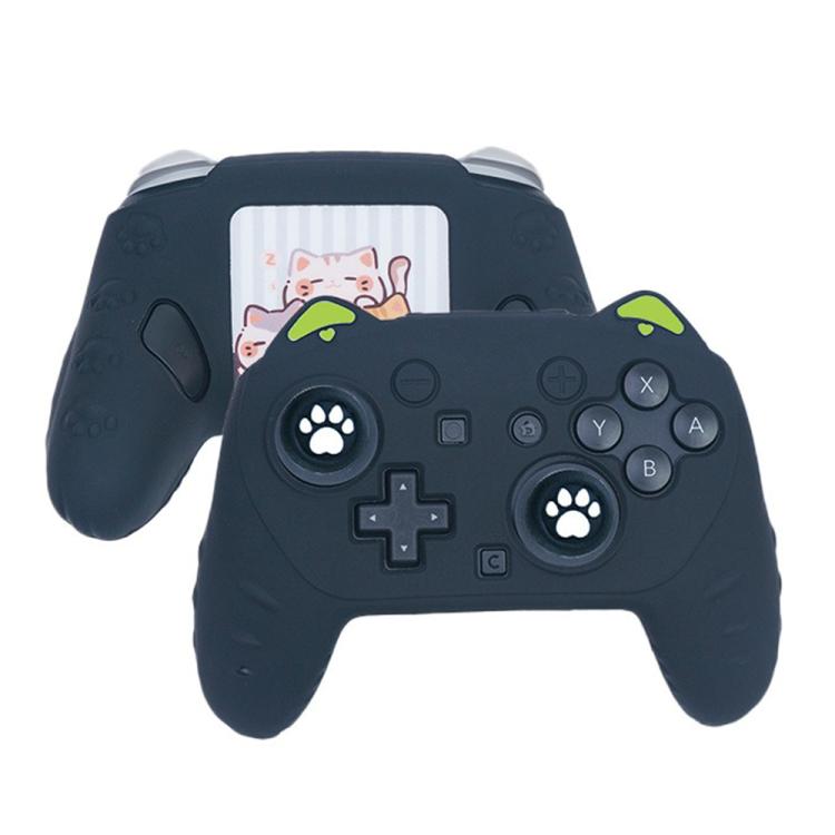 For Nintendo Switch 2 Pro Game Controller Silicone Protective Cover(Black) - Cases by buy2fix | Online Shopping UK | buy2fix