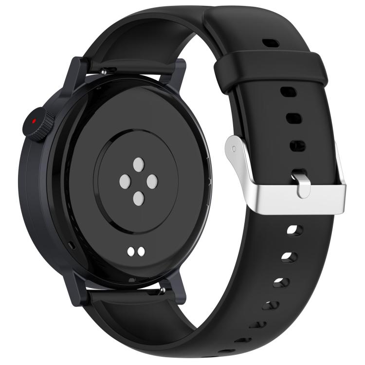 For CMF Watch 3 Pro / CMF Watch Pro2 Solid Color Silicone Watch Band(Black) - Watch Bands by buy2fix | Online Shopping UK | buy2fix