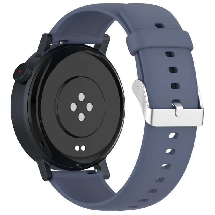 For CMF Watch 3 Pro / CMF Watch Pro2 Solid Color Silicone Watch Band(Blue Gray) - Watch Bands by buy2fix | Online Shopping UK | buy2fix