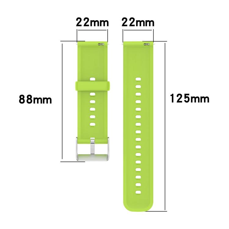 For CMF Watch 3 Pro / CMF Watch Pro2 Solid Color Silicone Watch Band(Blue Gray) - Watch Bands by buy2fix | Online Shopping UK | buy2fix