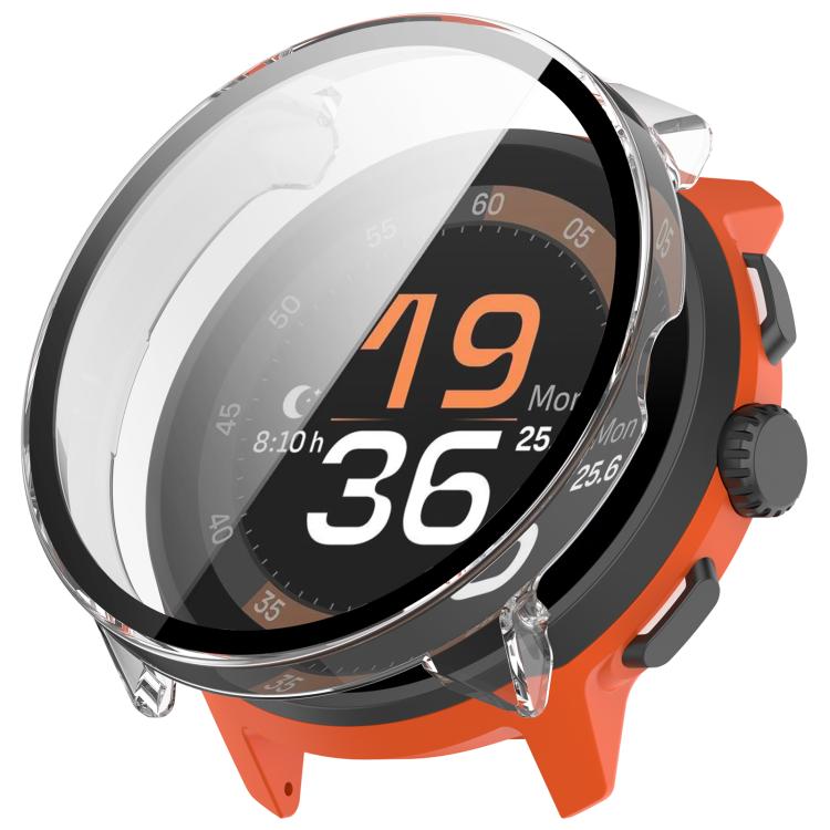 For Suunto Run Tempered Film Integrated PC Watch Protective Cover(Transparent Color) - by buy2fix | Online Shopping UK | buy2fix