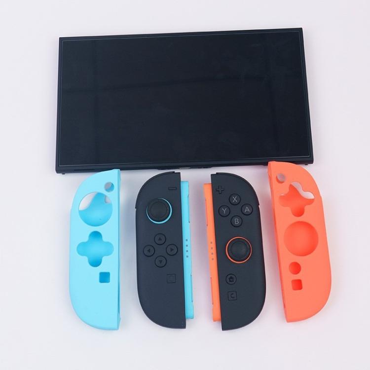 For Nintendo Switch 2 Game Controller Half-Cover Silicone Protective Cover(Black) - Cases by buy2fix | Online Shopping UK | buy2fix