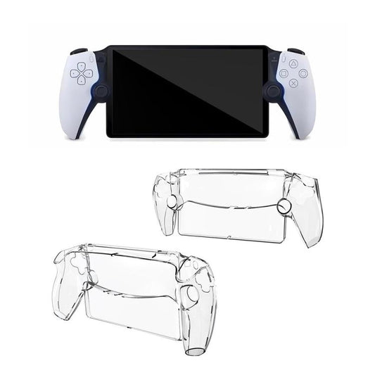 For Sony PS5 Streaming Handheld Console Crystal Clear PC Protective Case(Transparent White) - Cases by buy2fix | Online Shopping UK | buy2fix