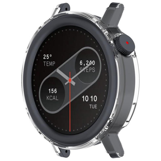 For CMF Watch 3 Pro Half Coverage Hollowed PC Watch Protective Cover(Transparent) - Watch Case by buy2fix | Online Shopping UK | buy2fix