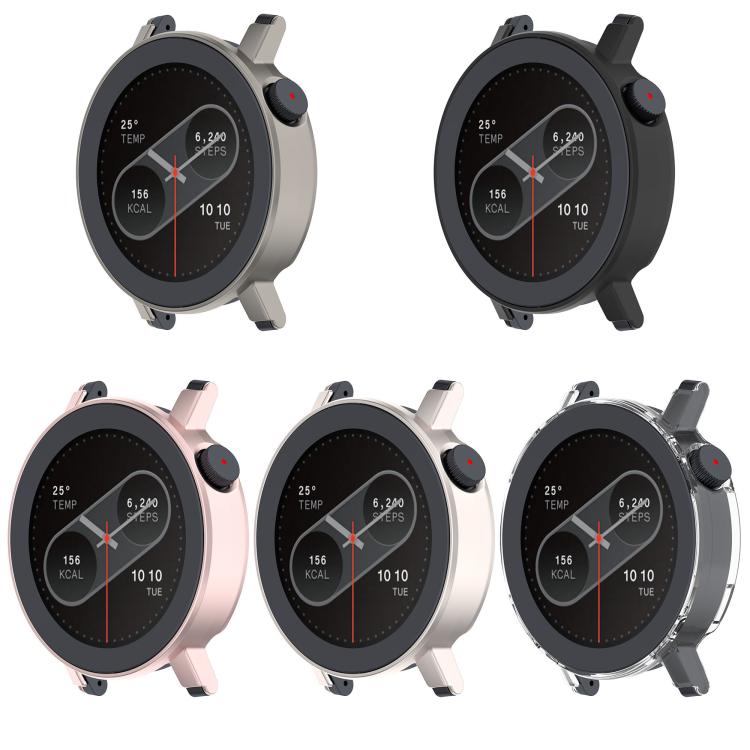 For CMF Watch 3 Pro Half Coverage Hollowed PC Watch Protective Cover(Black) - Watch Case by buy2fix | Online Shopping UK | buy2fix
