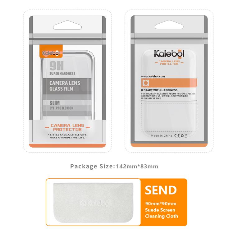 For iPhone 16 Pro Max Kalebol Flexible Metal Key Protection Sticker(White) - iPhone Stickers by Kalebol | Online Shopping UK | buy2fix