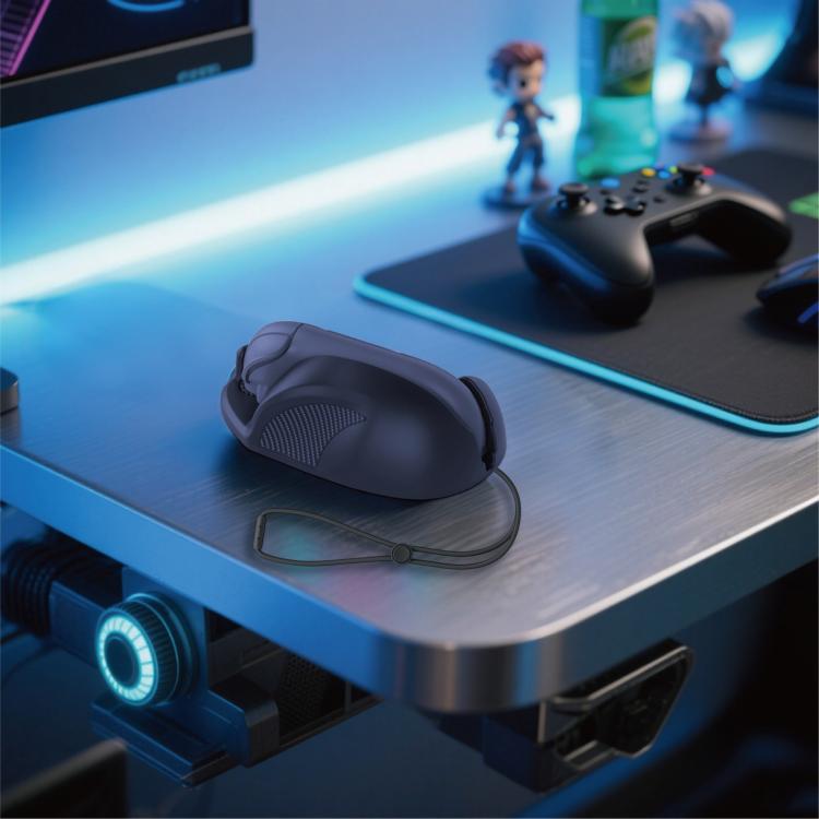 For Nintendo Switch 2 PGTECH Mini Portable Mouse with Left and Right Gaming Hand Controllers(Black) - Gamepads by buy2fix | Online Shopping UK | buy2fix