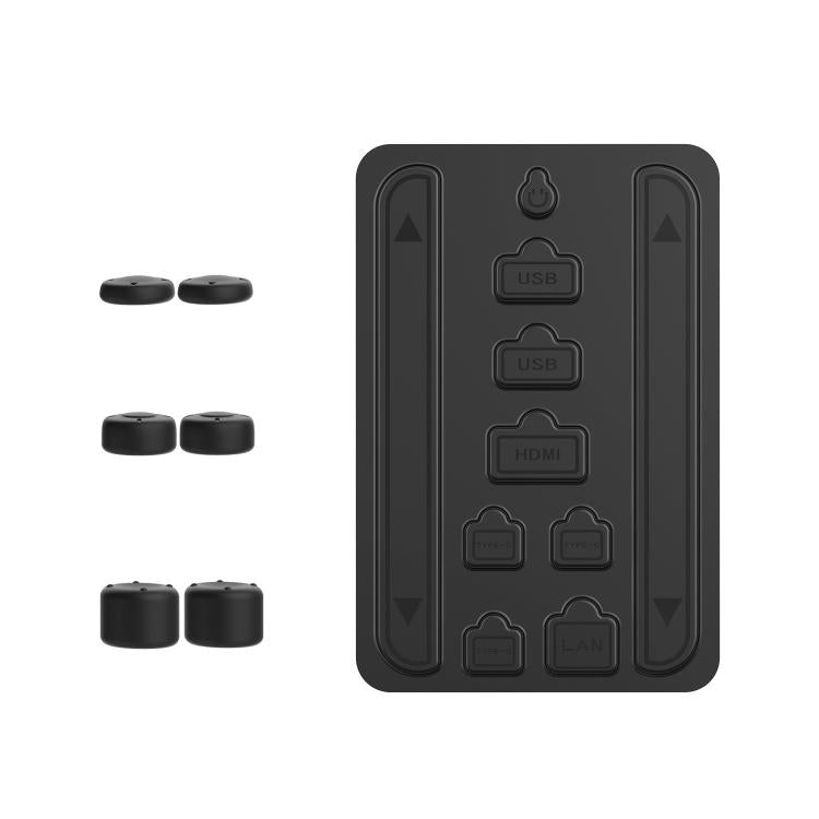 For Nintendo Switch 2 DOBE Game Console Dust Plug + Joystick Cap Set - Cases by DOBE | Online Shopping UK | buy2fix