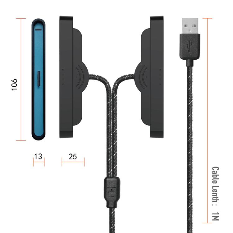 For Nintendo Switch 2 Left and Right Handles Dual Charging Cable - Charger & Power by buy2fix | Online Shopping UK | buy2fix