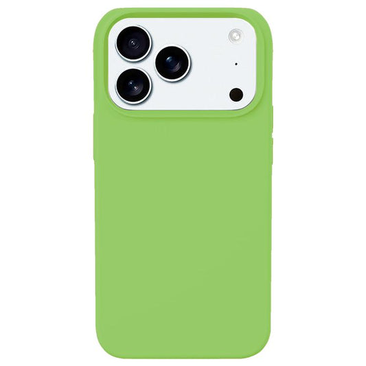 For iPhone 17 Pro Kalebol Solid Color Simple All-inclusive Liquid Silicone Phone Case(Green) - iPhone 17 Pro Cases by Kalebol | Online Shopping UK | buy2fix