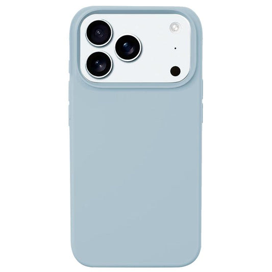 For iPhone 17 Pro Kalebol Solid Color Simple All-inclusive Liquid Silicone Phone Case(Light Blue) - iPhone 17 Pro Cases by Kalebol | Online Shopping UK | buy2fix