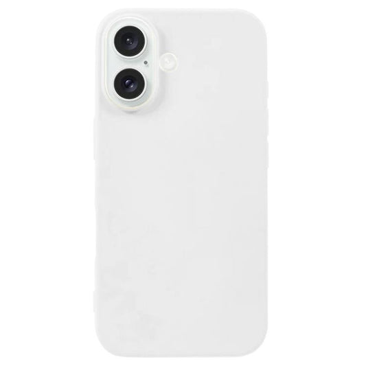 For iPhone 17 Kalebol Solid Color Simple All-inclusive Liquid Silicone Phone Case(White) - iPhone 17 Cases by Kalebol | Online Shopping UK | buy2fix