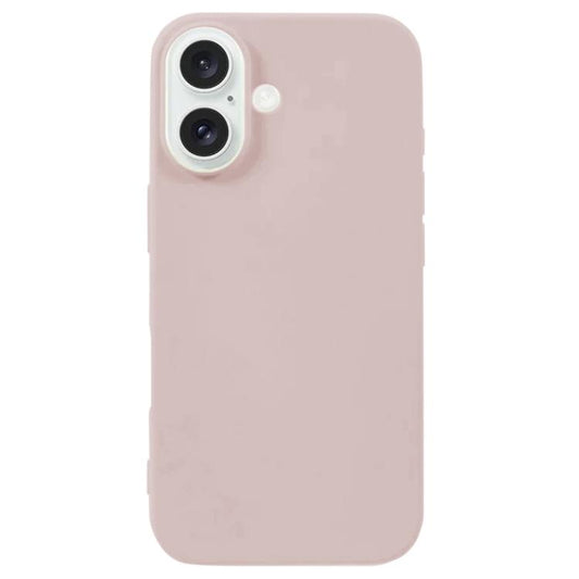 For iPhone 17 Kalebol Solid Color Simple All-inclusive Liquid Silicone Phone Case(Pink) - iPhone 17 Cases by Kalebol | Online Shopping UK | buy2fix