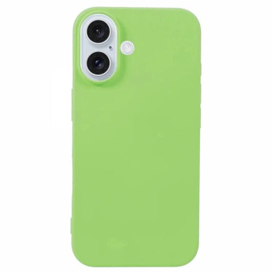 For iPhone 17 Kalebol Solid Color Simple All-inclusive Liquid Silicone Phone Case(Green) - iPhone 17 Cases by Kalebol | Online Shopping UK | buy2fix
