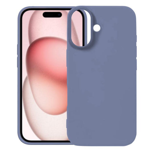 For iPhone 17 Kalebol Solid Color Simple All-inclusive Liquid Silicone Phone Case(Lilac) - iPhone 17 Cases by Kalebol | Online Shopping UK | buy2fix