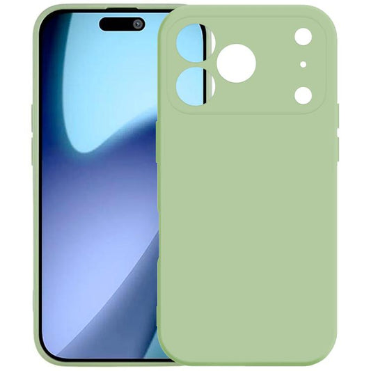 For iPhone 17 Pro Kalebol Precise Cutouts Solid Color TPU Phone Case(Matcha Green) - iPhone 17 Pro Cases by Kalebol | Online Shopping UK | buy2fix