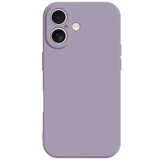 For iPhone 17 Kalebol Precise Cutouts Solid Color TPU Phone Case(Grass Purple) - iPhone 17 Cases by Kalebol | Online Shopping UK | buy2fix