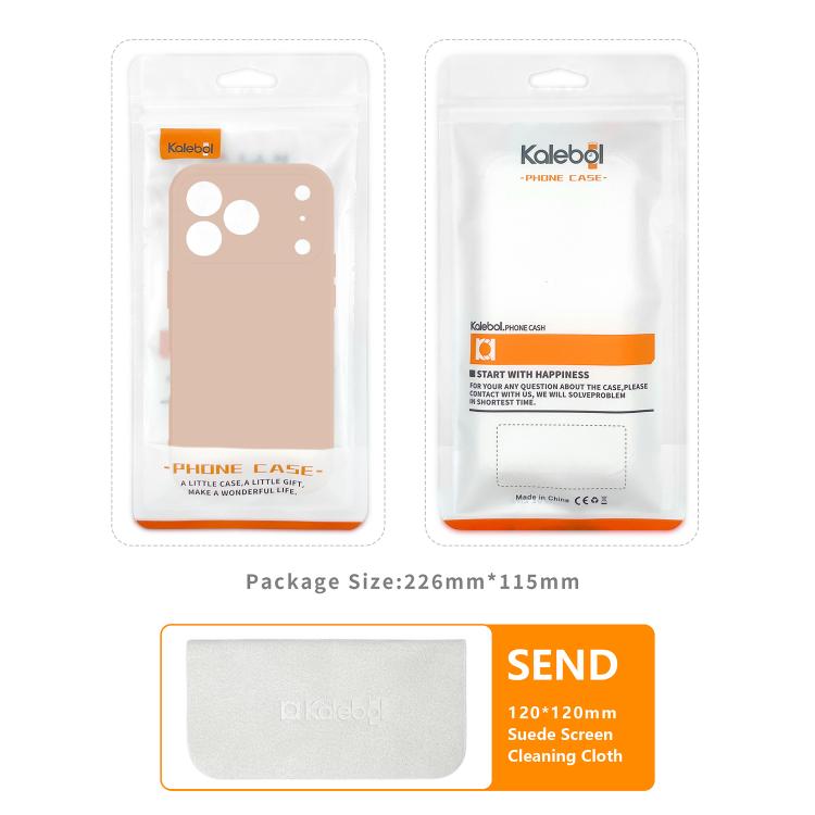 For iPhone Air Kalebol Precise Cutouts Solid Color TPU Phone Case(Light Blue) - iPhone Air Cases by Kalebol | Online Shopping UK | buy2fix