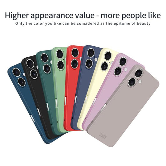 For iPhone 17 MOFI Caring Soft Shell Liquid Silicone Skin Feel Phone Case(White) - iPhone 17 Cases by MOFI | Online Shopping UK | buy2fix