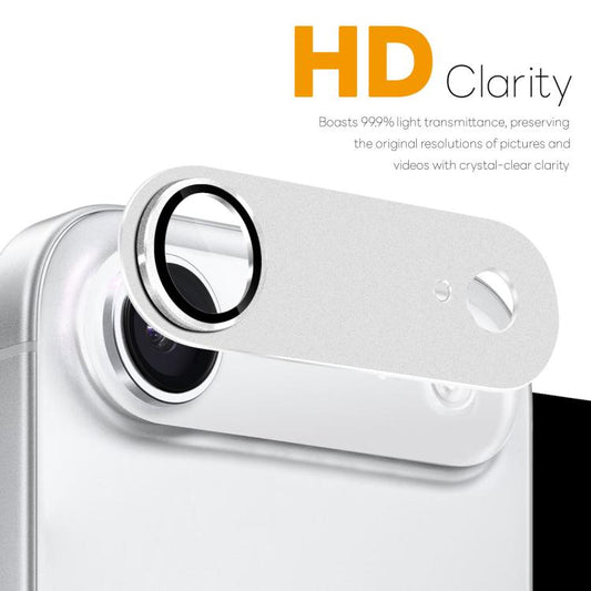 For iPhone Air NORTHJO Matte Camera Lens Metal Protector Tempered Glass Rear Lens Film(Silver) - iPhone Air Tempered Glass by NORTHJO | Online Shopping UK | buy2fix