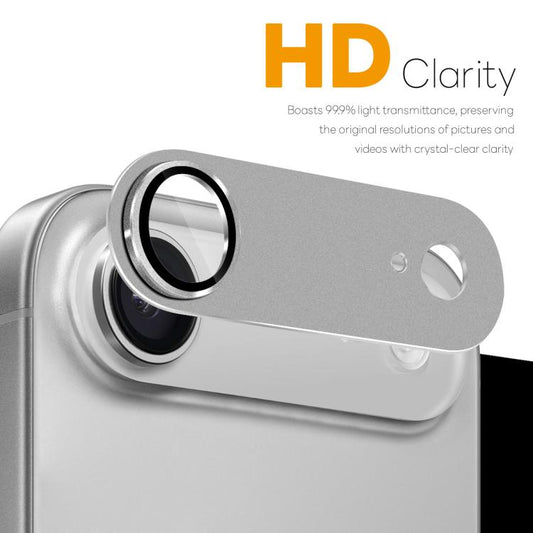 For iPhone Air NORTHJO Matte Camera Lens Metal Protector Tempered Glass Rear Lens Film(Grey) - iPhone Air Tempered Glass by NORTHJO | Online Shopping UK | buy2fix