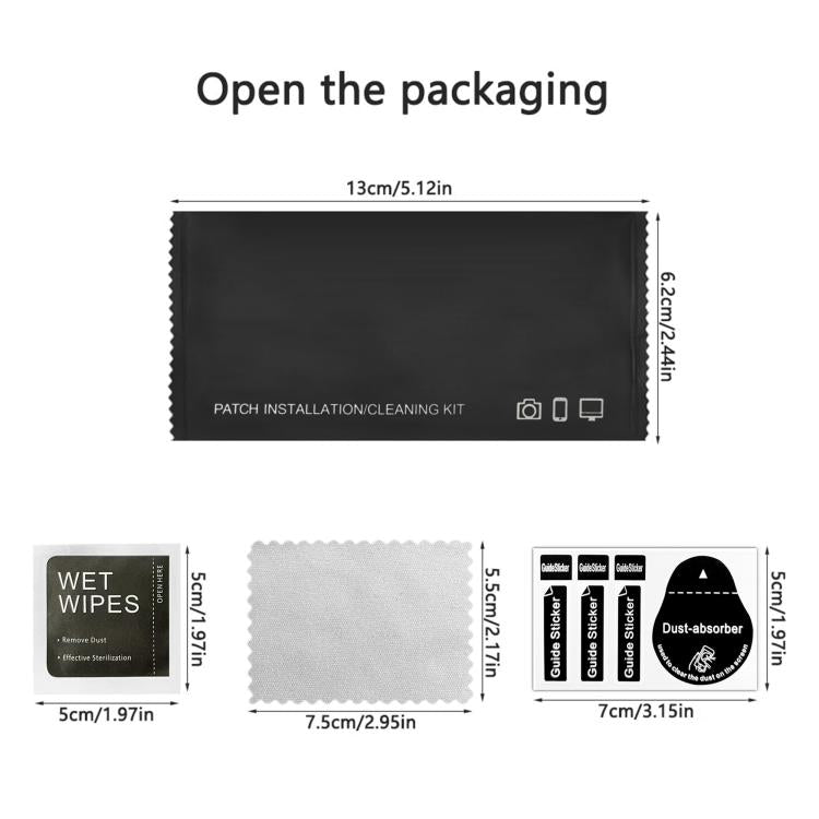 For iPhone 6 Plus Kalebol 10pcs High-Aluminum Screen-Printed Full-Coverage Black-Border Privacy Tempered Glass Film - Tempered Glass Film by Kalebol | Online Shopping UK | buy2fix