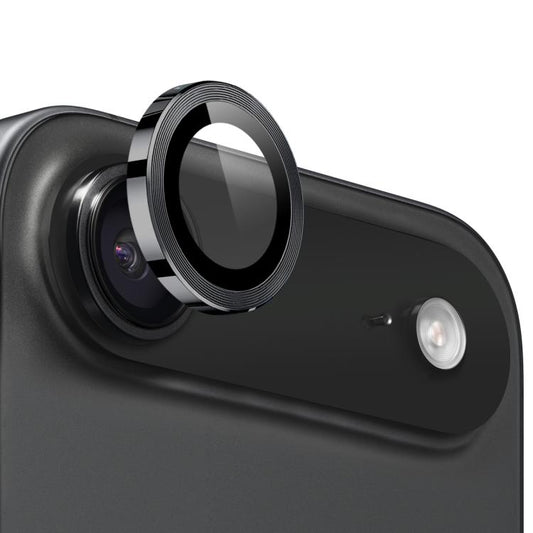 For iPhone Air NORTHJO Camera Lens Protector CD Metal Ring Tempered Glass Film(Black) - iPhone Air Tempered Glass by NORTHJO | Online Shopping UK | buy2fix