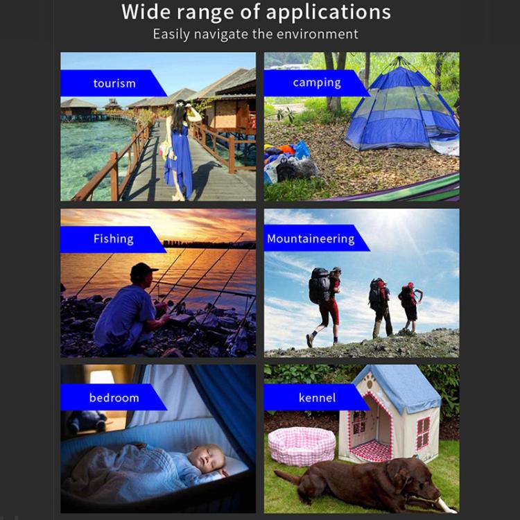 Outdoor Mosquito Repellent Portable Ultrasonic Insect Repellent Insecticide USB Charging Intelligent Frequency Conversion(White) by buy2fix