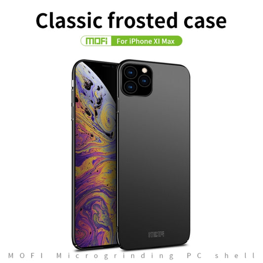 For iPhone 11 Pro Max MOFI Frosted PC Ultra-thin Hard Case (Rose gold) by MOFI