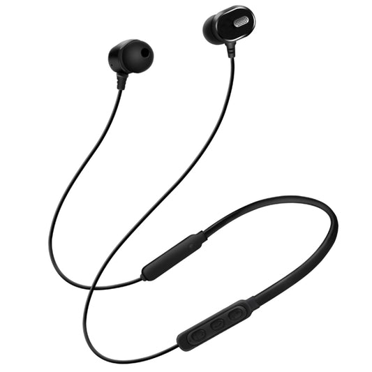 DM-22 Magnetic Bluetooth Earphone DM-22 Neckband Sport headset with Mic Wireless Handsfree Earphoness(Black) by buy2fix