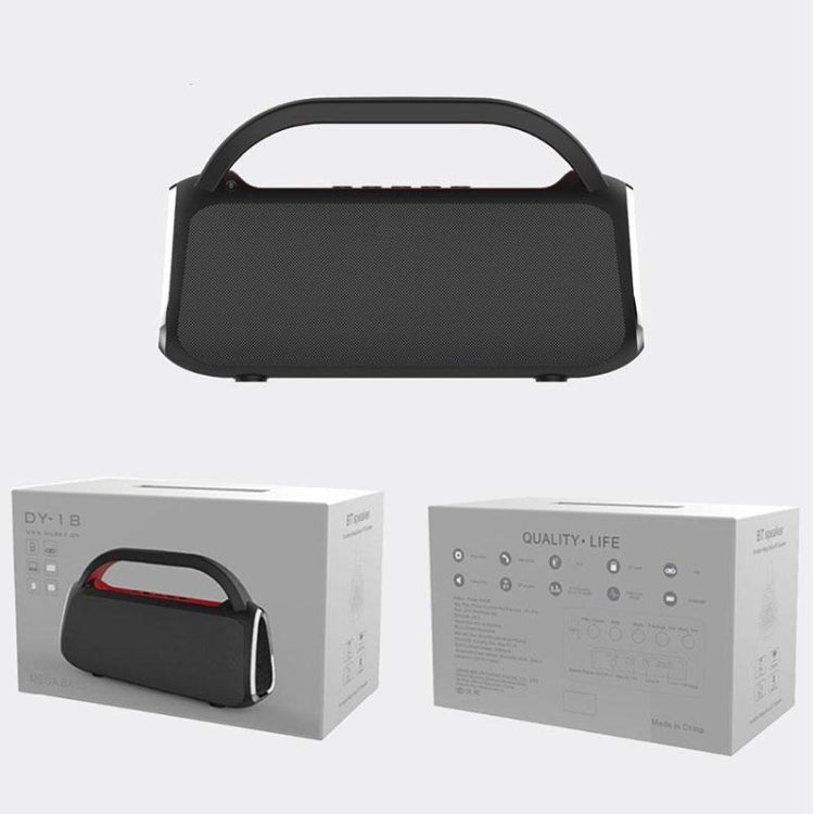 DY18 Wireless Bluetooth Speaker Portable Wireless Speaker Sound System, Support Bluetooth & AUX & TF & Radio - Desktop Speaker by buy2fix | Online Shopping UK | buy2fix