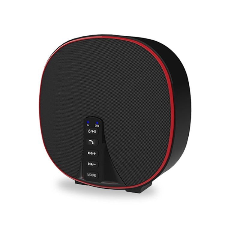 DY-52 Portable Bluetooth Speaker Wireless Loudspeaker Sound 32G Max Memory 10W Stereo Music Surround Outdoor Speaker(Black+Red) - Desktop Speaker by buy2fix | Online Shopping UK | buy2fix