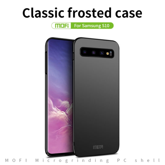 For Galaxy S10 MOFI Frosted PC Ultra-thin Hard Case(Red) by MOFI