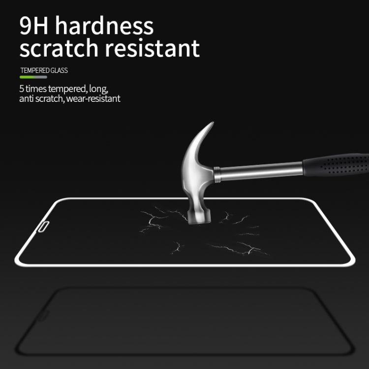 For iPhone 11 Pro Max MOFI 9H 2.5D Full Screen Tempered Glass Film(Black) - iPhone 11 Pro Max Tempered Glass by MOFI | Online Shopping UK | buy2fix